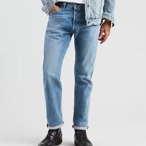 LEVI’S Men’s 501 Light Stonewashed Jeans 34" Waist